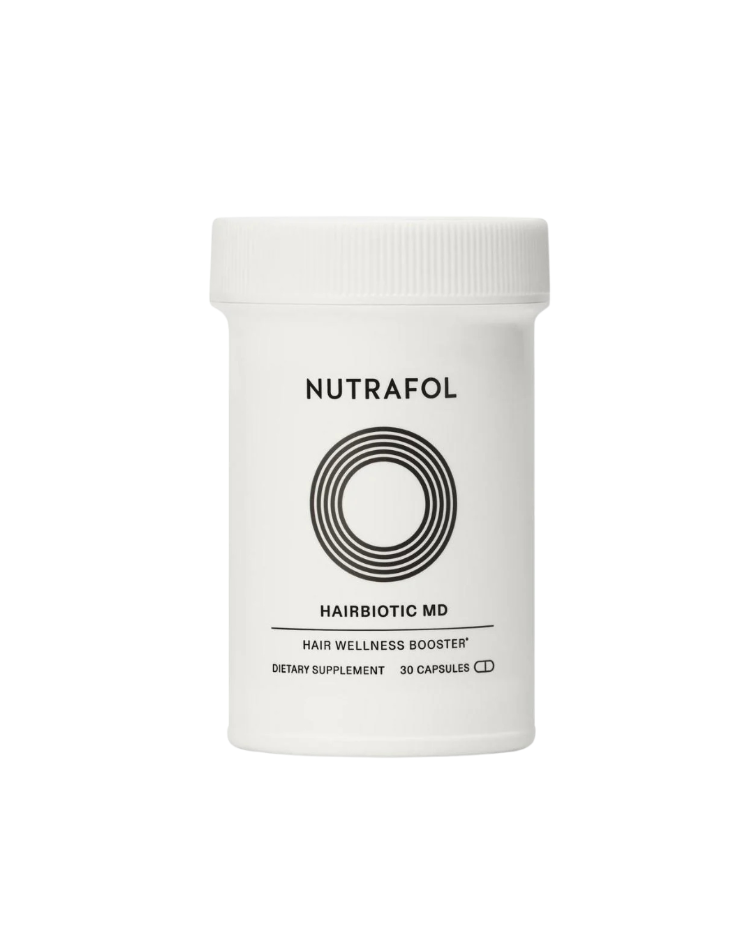 Nutrafol Hairbiotic MD Hair Wellness Booster Dietary Supplement 30 capsules