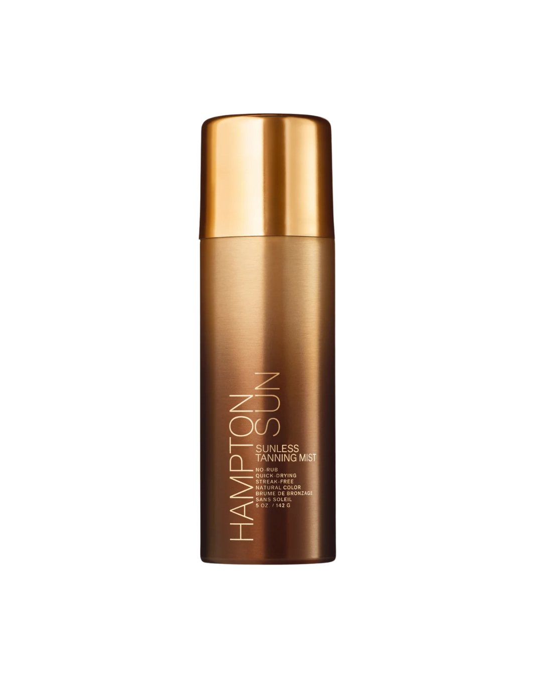 Hampton Sun Sunless Tanning Mist Body Quick Drying Streak Free Seamless Color 5 oz