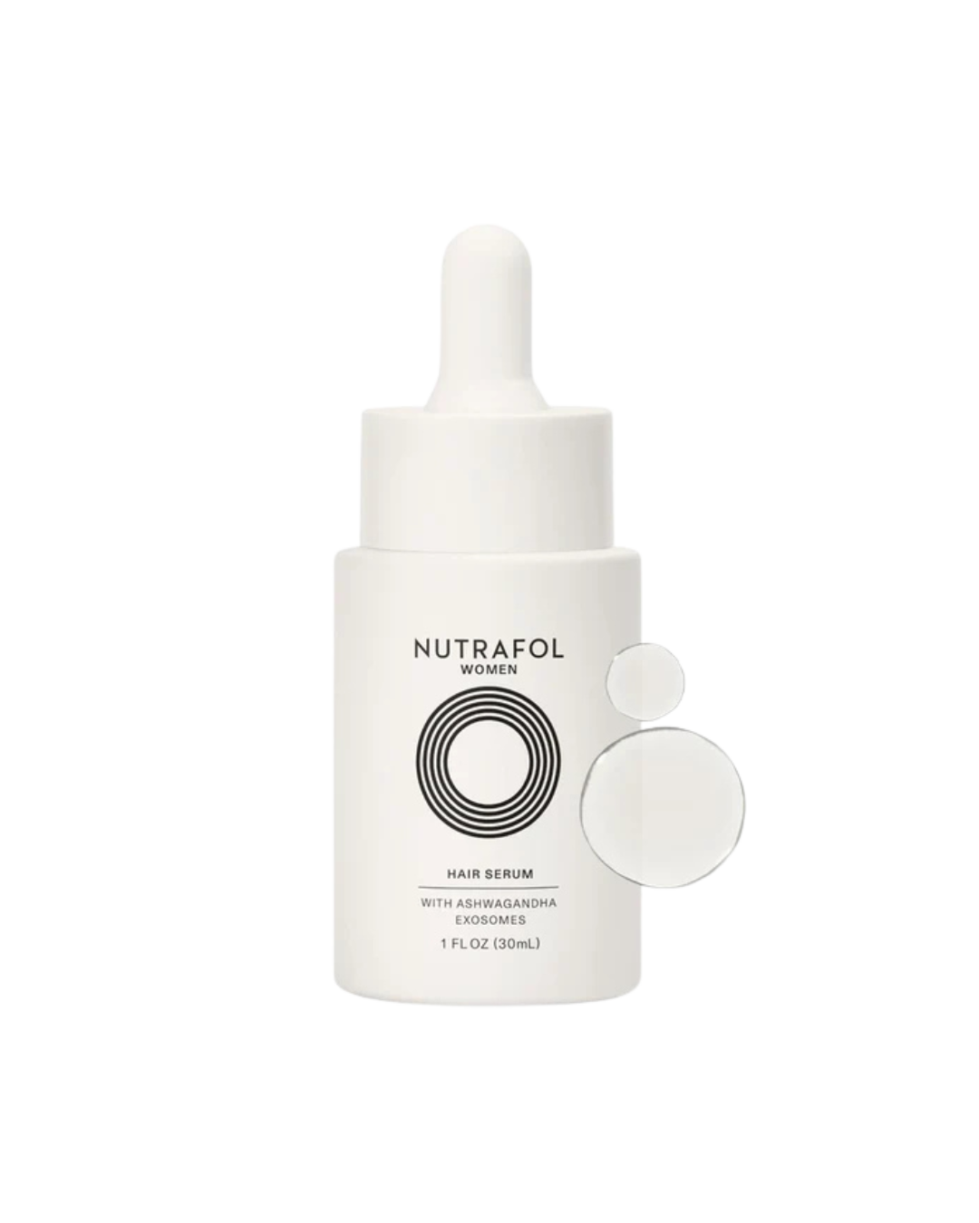 nutrafol women hair serum with ashwagandha exosomes